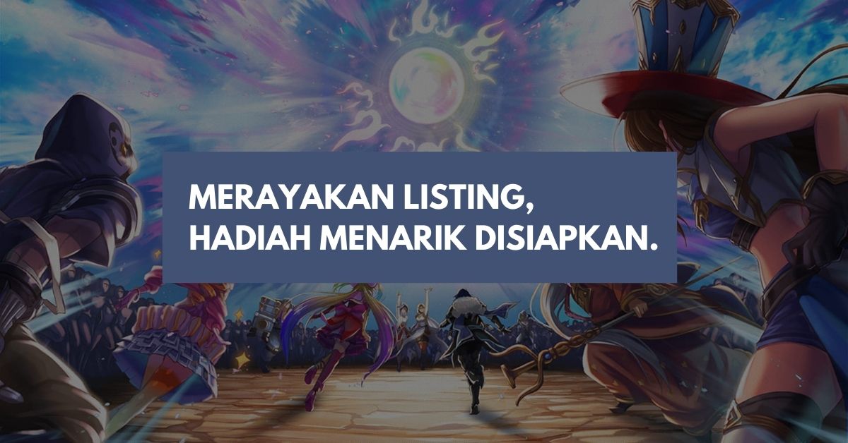 DEA ​​akan merayakan anniversary listing pertamanya! Hadiah menarik disiapkan