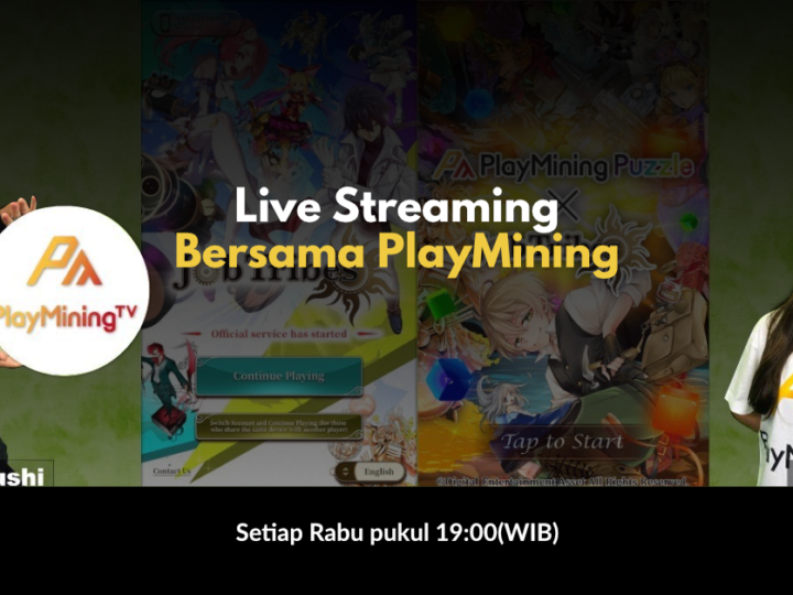 Live Streaming Bersama PlayMining, Seru lho!