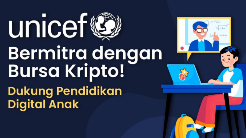 UNICEF Bermitra dengan Bursa Kripto untuk Dukung Pendidikan Digital Anak