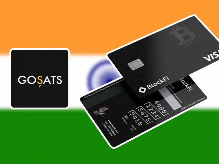 GoSats meluncurkan Gift Cards cashback Bitcoin di India