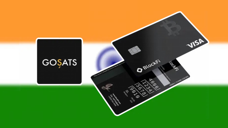 GoSats meluncurkan Gift Cards cashback Bitcoin di India