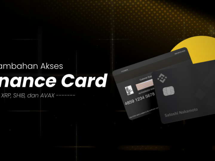 Pengguna Binance Card sekarang memiliki akses ke XRP, SHIB, dan AVAX